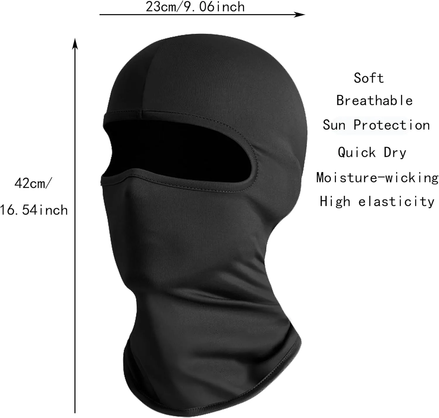 6-9PACK Balaclava Ski Mask for Men Full Face Cover Protection Face Mask, Windproof Scarf Motorcycle Skiing