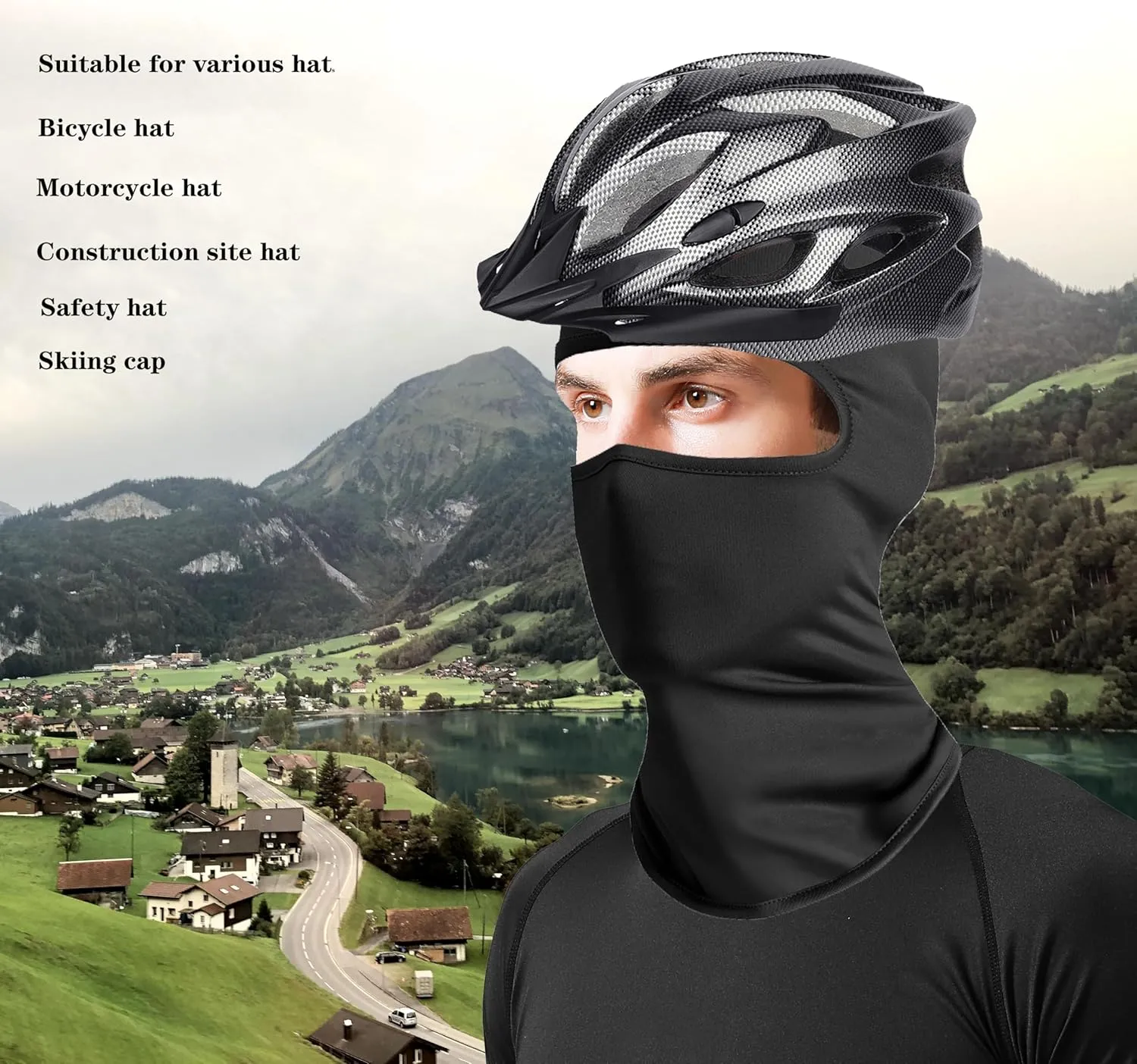 6-9PACK Balaclava Ski Mask for Men Full Face Cover Protection Face Mask, Windproof Scarf Motorcycle Skiing