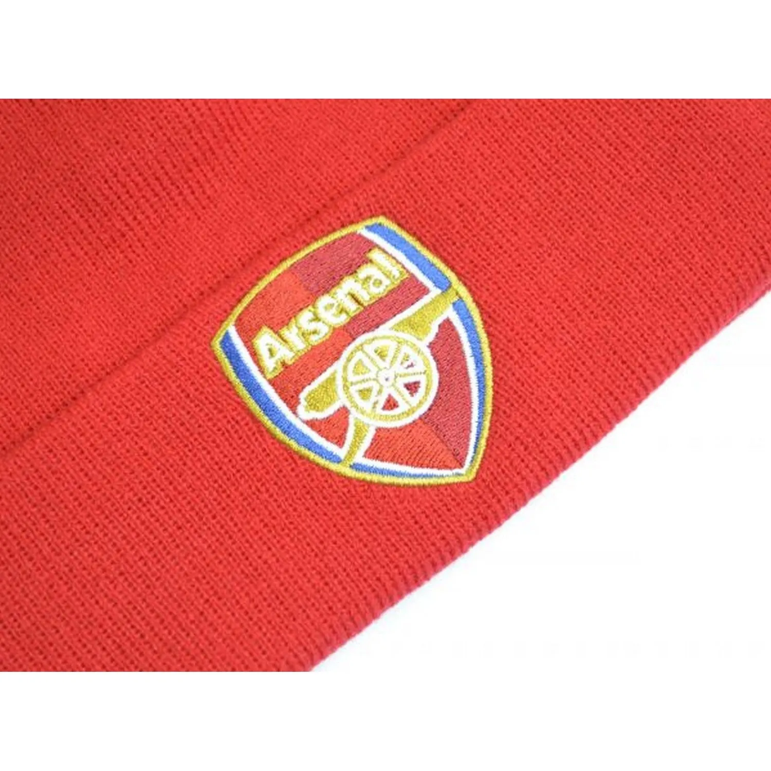 Arsenal FC Crest Knitted Turn Up Hat