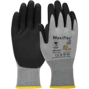 ATG 34-774B/S Anti-Static Seamless Knit Nylon Glove with Nitrile Coated MicroFoam Grip on Palm & Fingers - Touchscreen