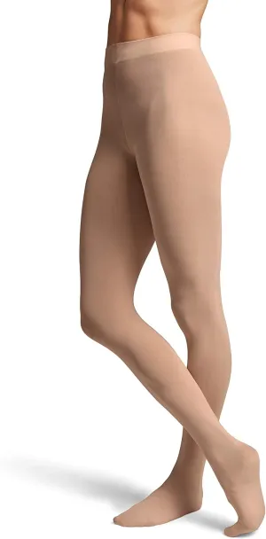 BLOCH Dance Girls Contour Soft Footed Tights