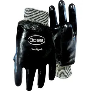 Boss 1SN2510 Black Heavyweight Neoprene with Interlock Liner and Smooth Grip