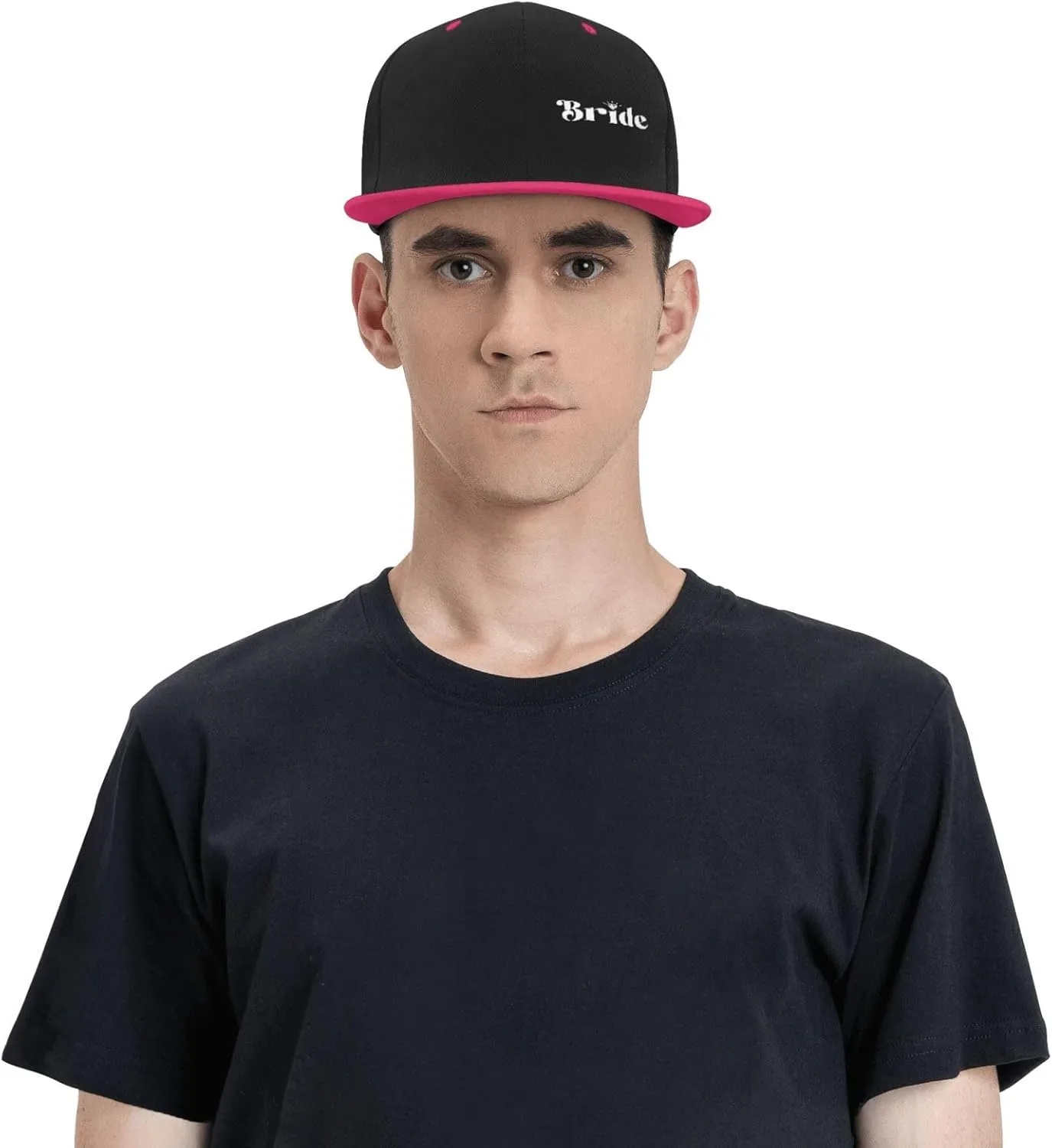 Bride Hat Funny Snapback Flat Brim Bill Hip Hop Baseball Cap Women Men Gift