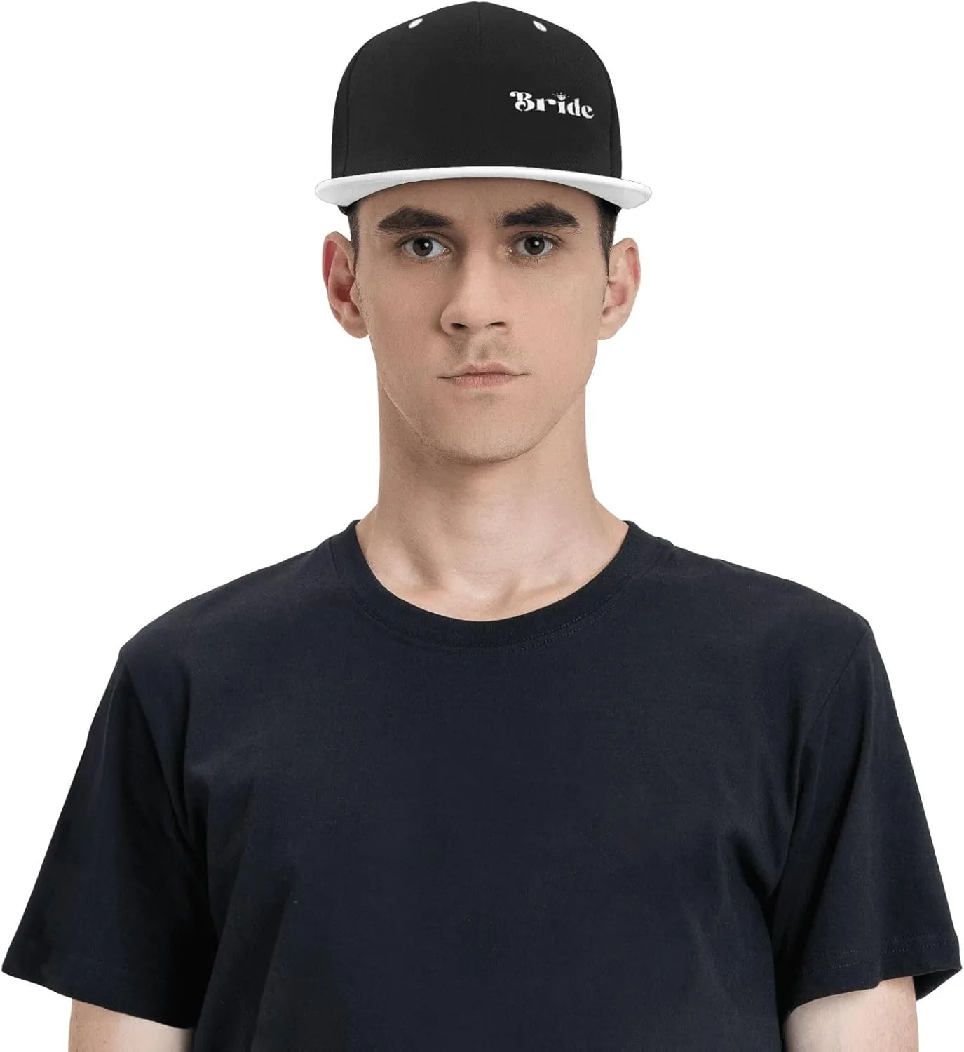 Bride Hat Funny Snapback Flat Brim Bill Hip Hop Baseball Cap Women Men Gift