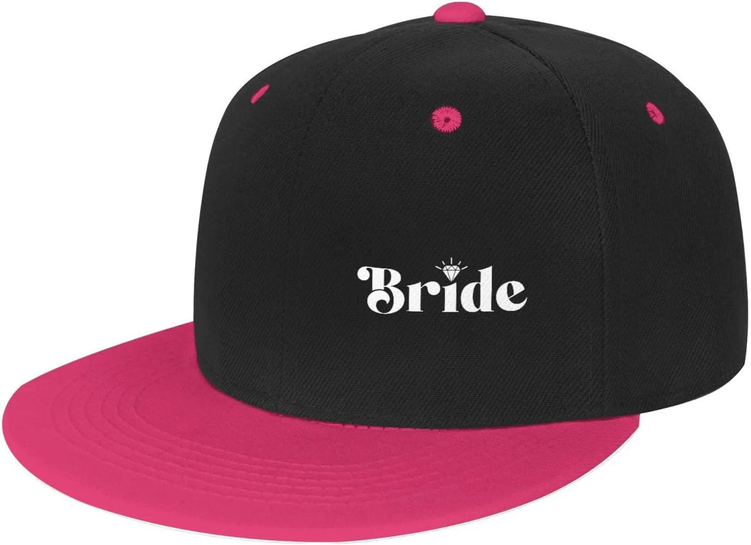 Bride Hat Funny Snapback Flat Brim Bill Hip Hop Baseball Cap Women Men Gift