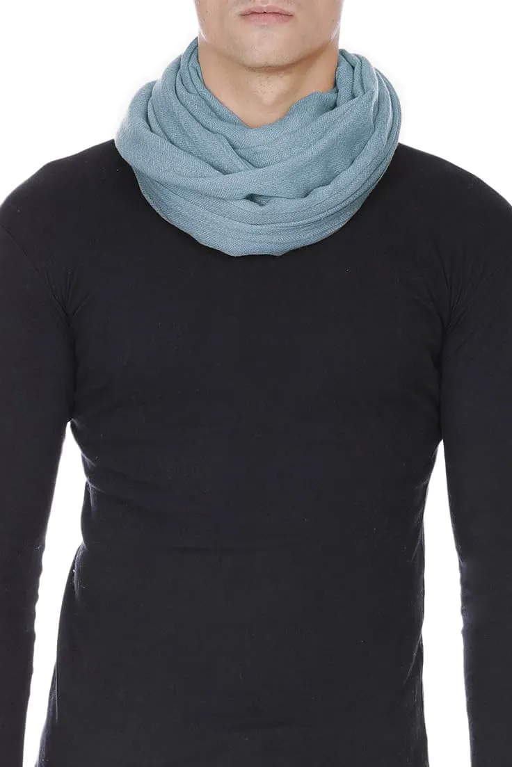 Cashmere Scarf Made in Kashmir (Gift Pack) Merino Wool Silk Cashmere Large Superfine Pashmina Unisex