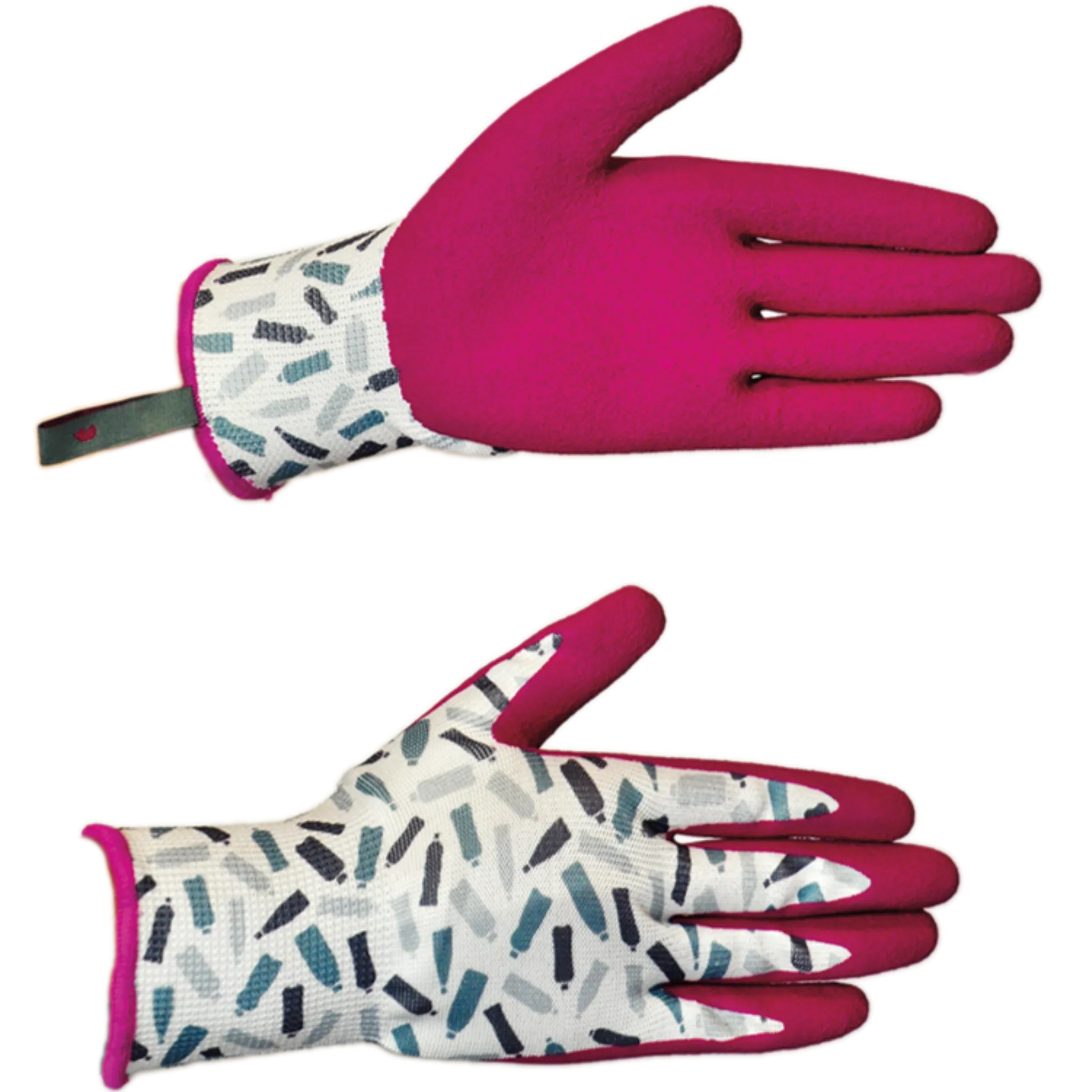 Clip Glove BOTTLE GLOVE - Ladies Gardening Gloves - Light Duty