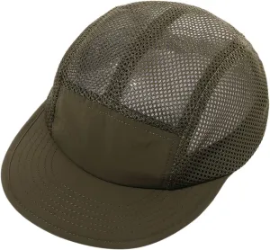 Croogo Mesh 5 Panel Hat Adjustable Trucker Baseball Cap Lightweight Breathable Quick Dry Cap Hip Hop Style Flat Brim Hats