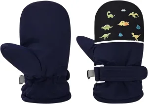 Fleece Lined Mittens for Baby Boys Girls,Infant Baby Toddler Little Kids Winter Gloves Mittens for Children