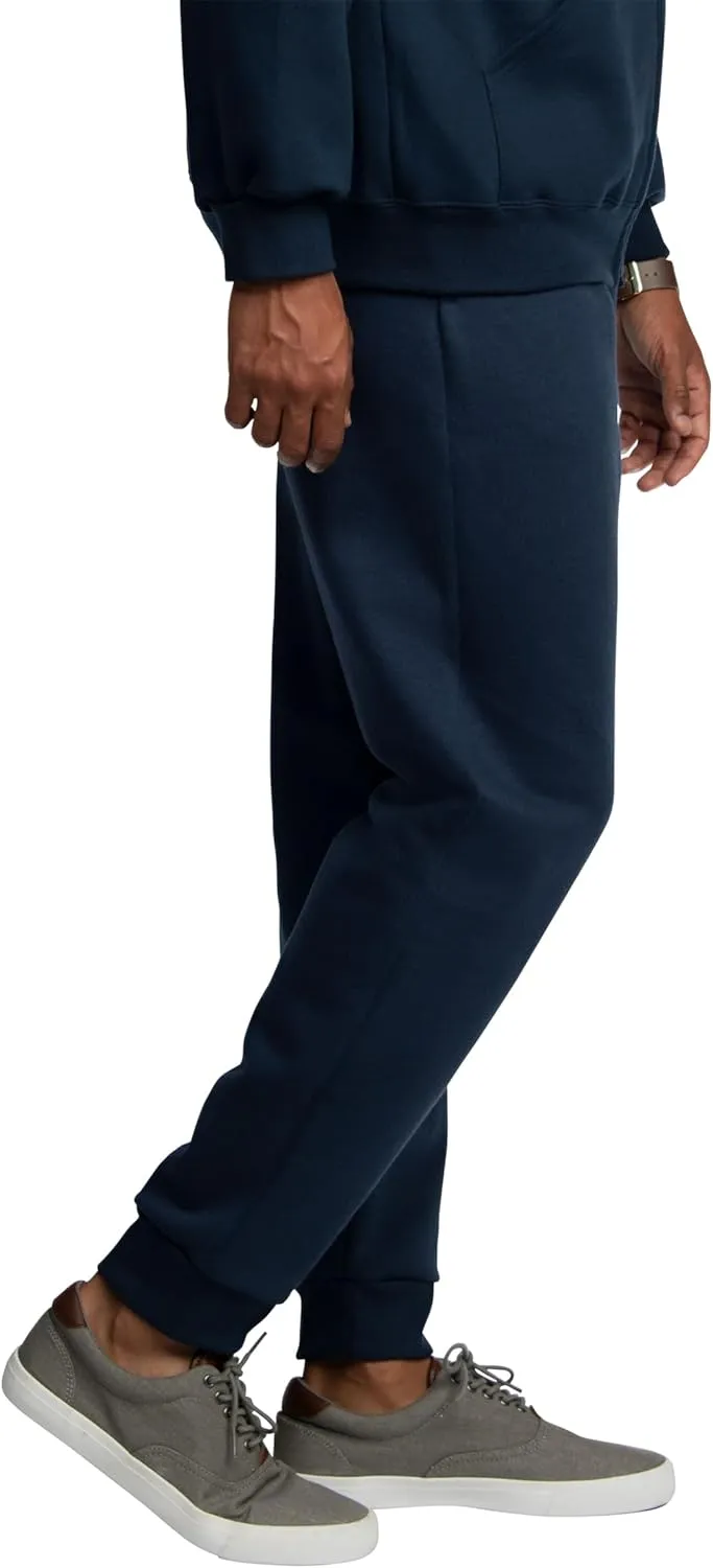 Fruit of the Loom Eversoft Fleece Joggers with Pockets, Relaxed Fit, Moisture Wicking, Breathable, Tapered Sweatpants