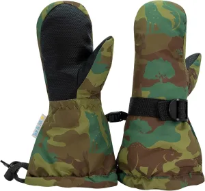 JAN & JUL Mittens for Baby Toddler Kids, Waterproof Winter Gloves for Boys