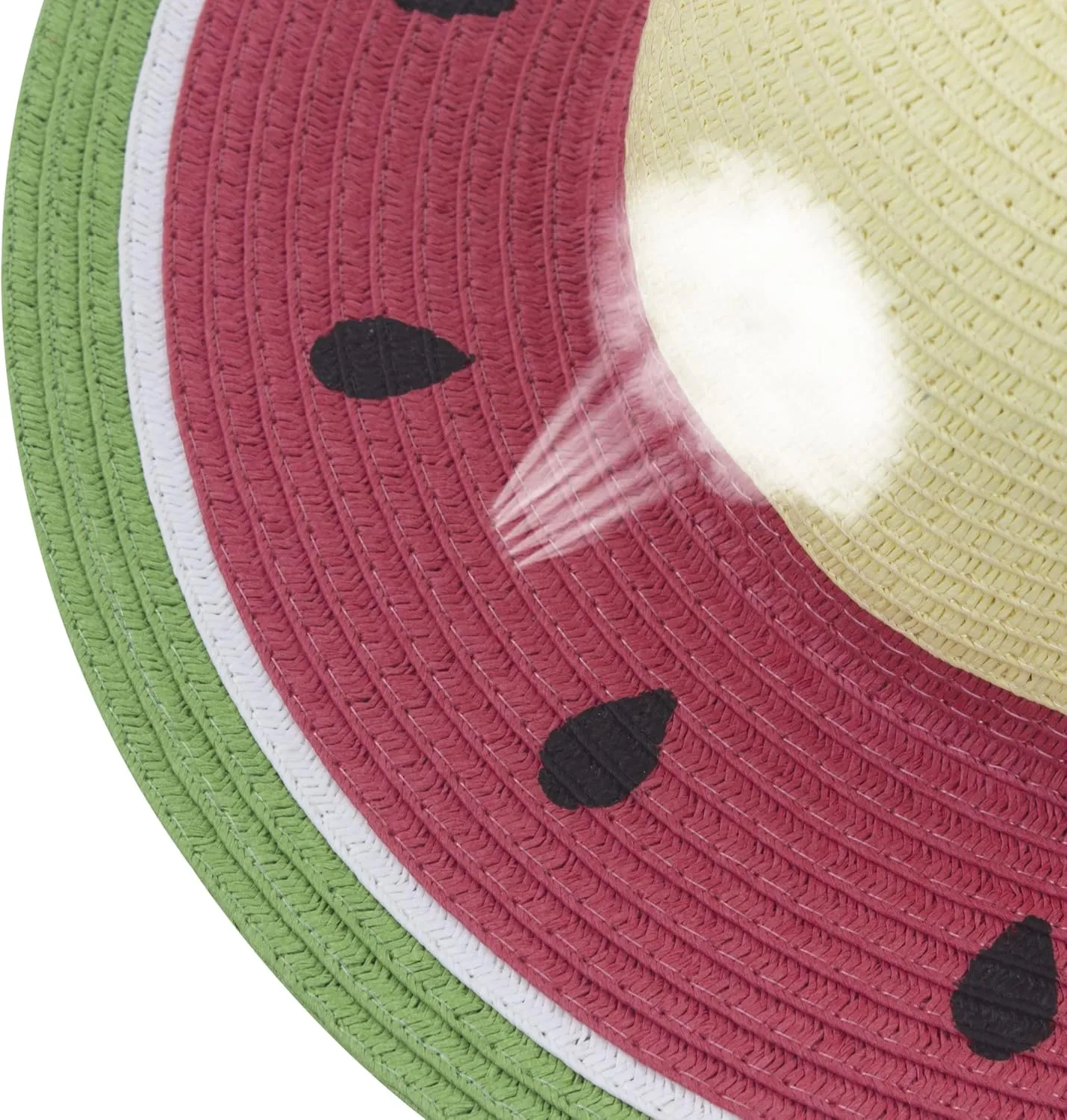 Muryobao Girl Kids Summer Straw Wide Brim Floppy Beach Sun Hat
