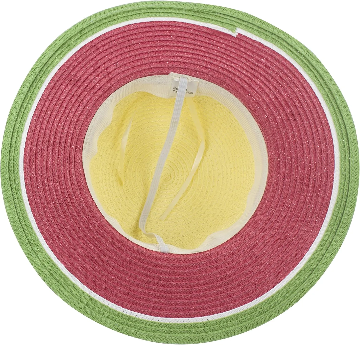 Muryobao Girl Kids Summer Straw Wide Brim Floppy Beach Sun Hat
