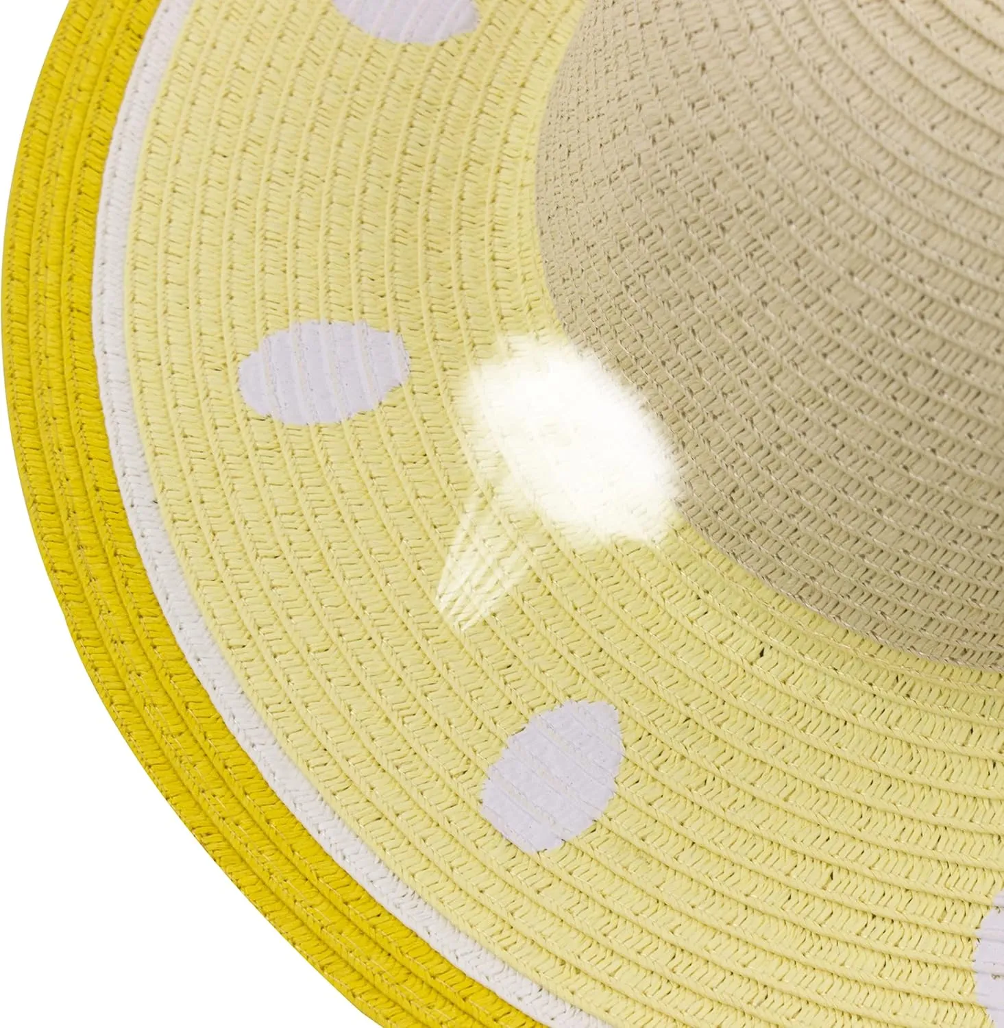 Muryobao Girl Kids Summer Straw Wide Brim Floppy Beach Sun Hat