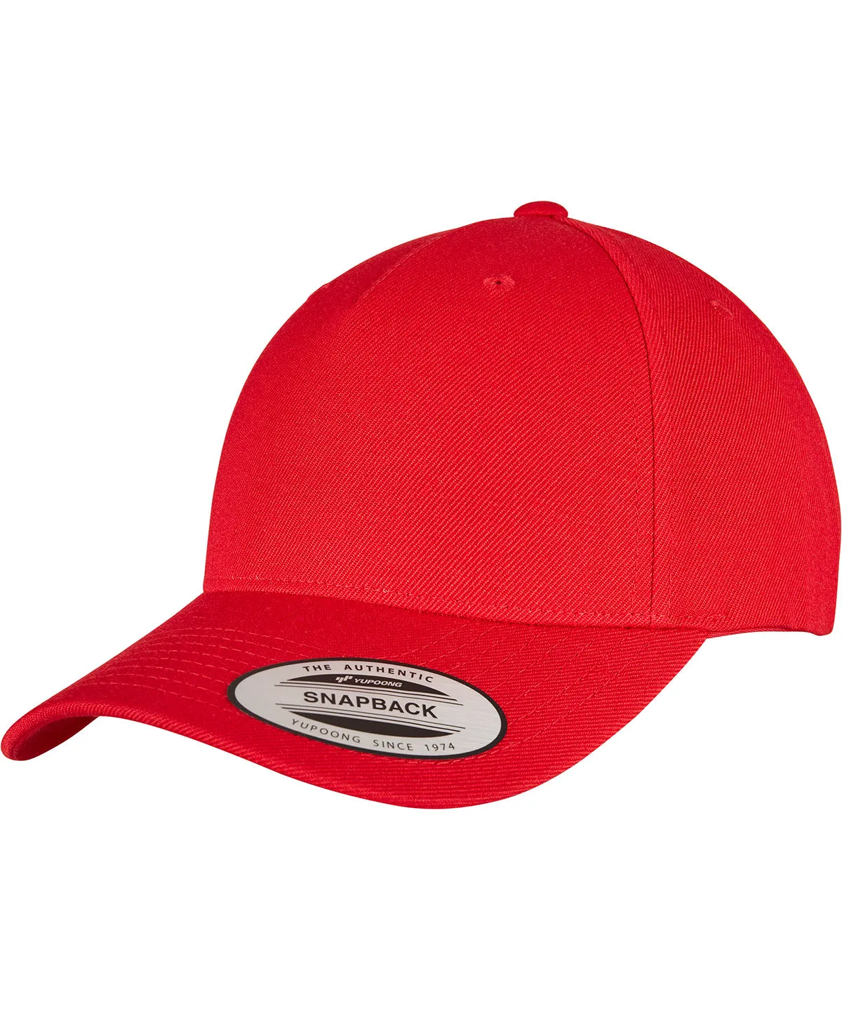 Navy - YP classics 5-panel premium curved visor snapback cap (5789M)