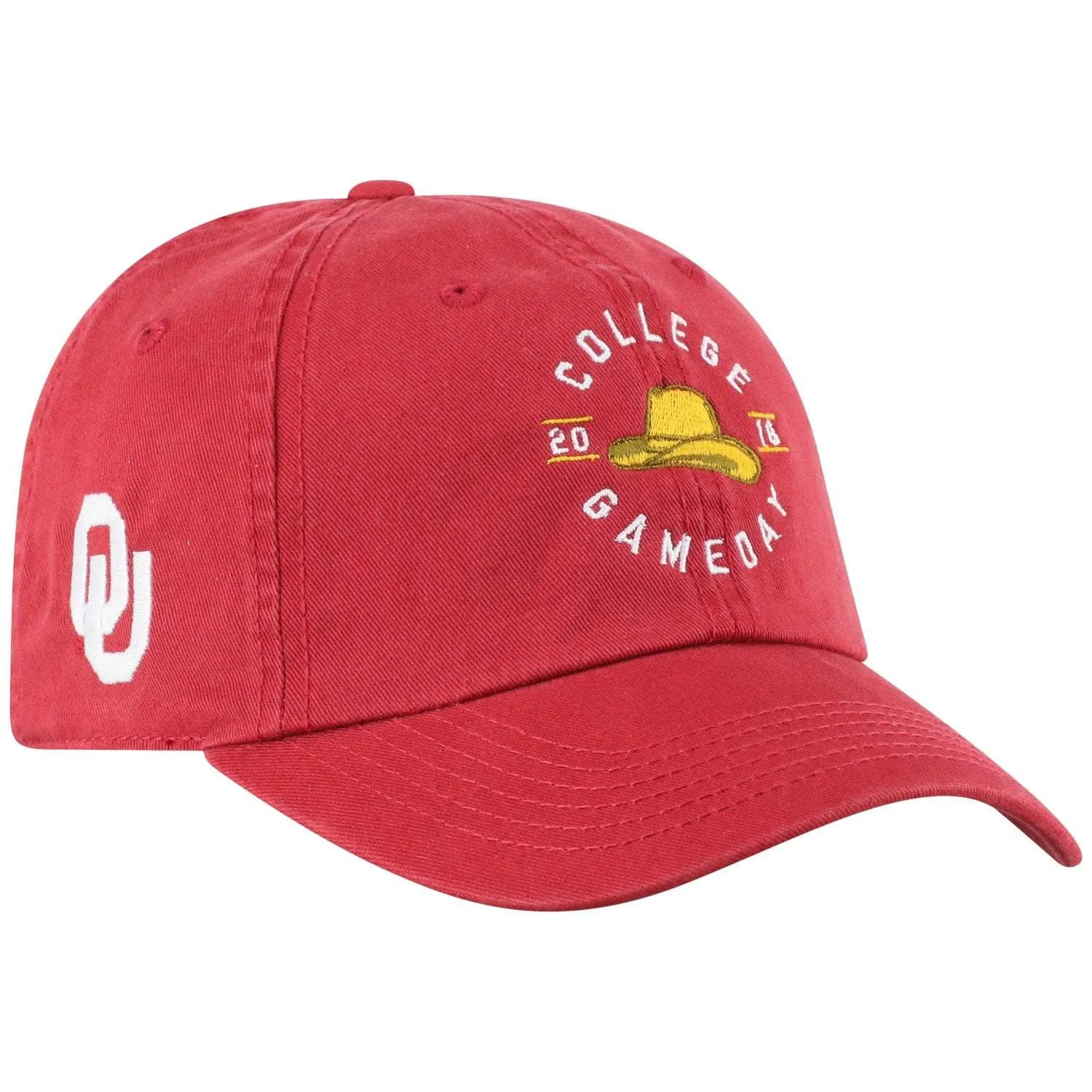 Oklahoma Sooners 2018 ESPN College Gameday TOW Red Adj. Relax Hat Cap
