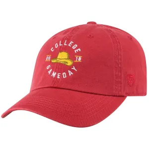 Oklahoma Sooners 2018 ESPN College Gameday TOW Red Adj. Relax Hat Cap