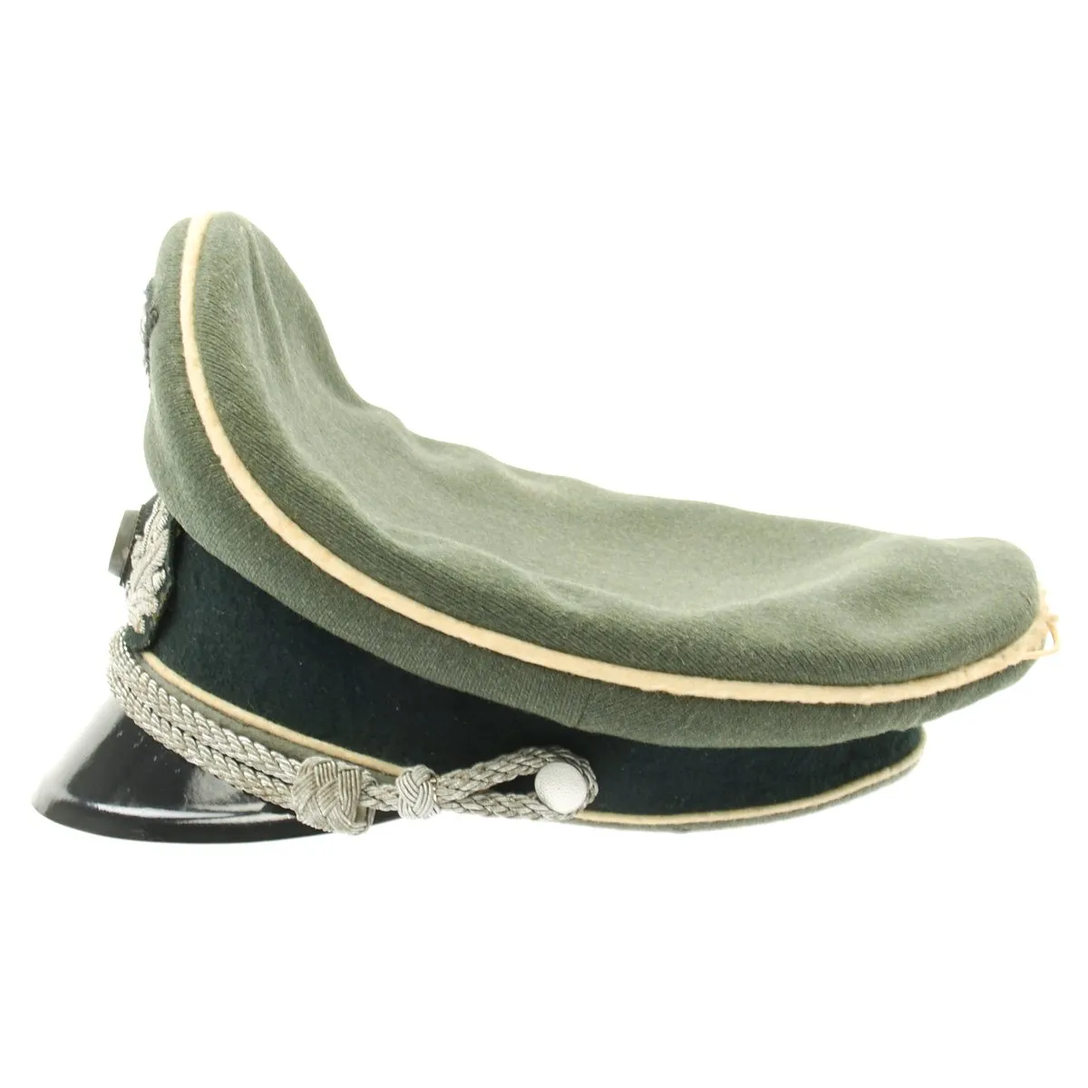 Original German WWII Army Heer Officer Visor Cap by EREL