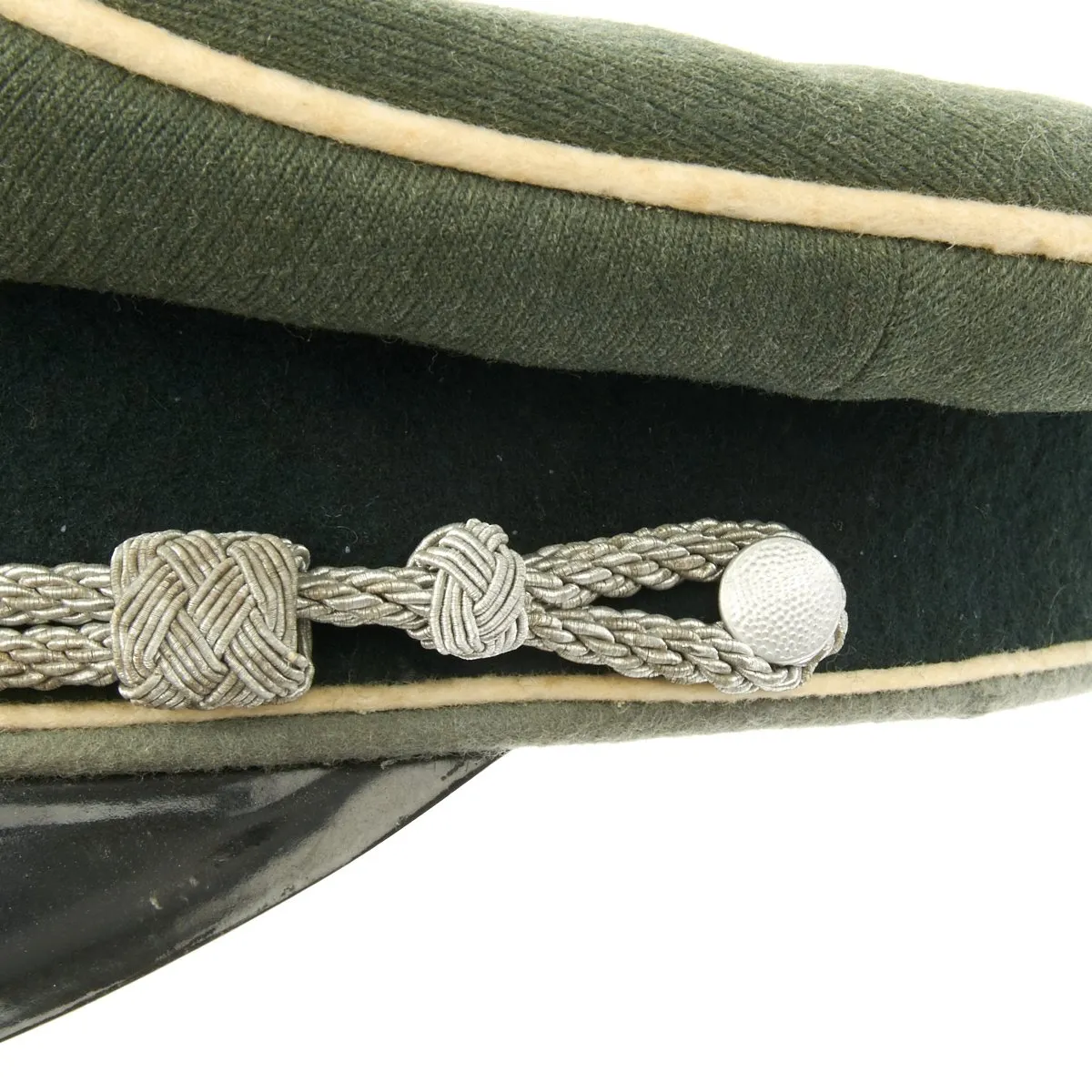 Original German WWII Army Heer Officer Visor Cap by EREL