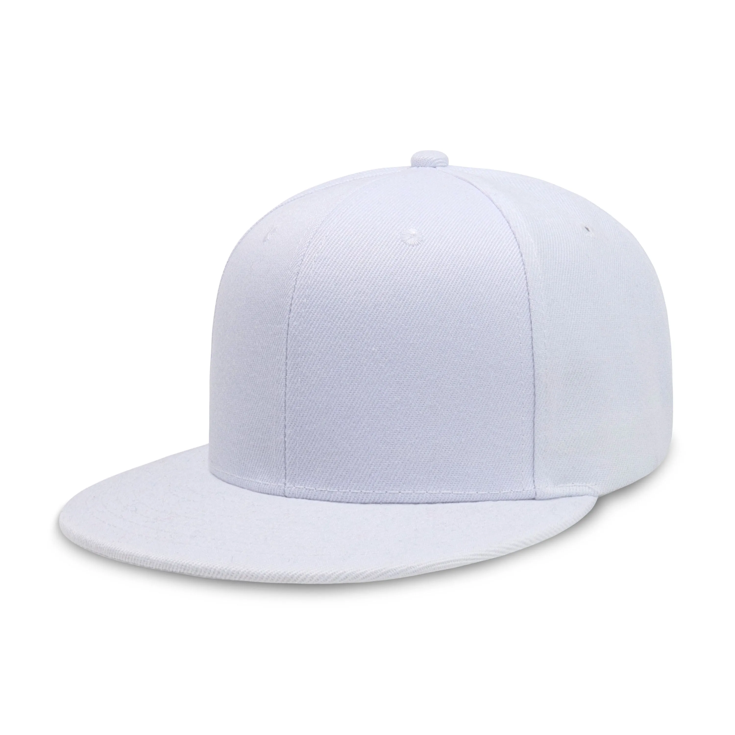 Plain Snapback Flat Cap