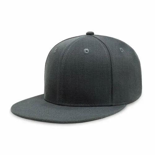 Plain Snapback Flat Cap