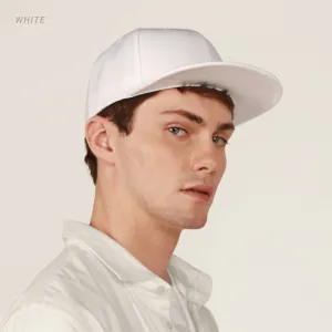 Plain Snapback Flat Cap