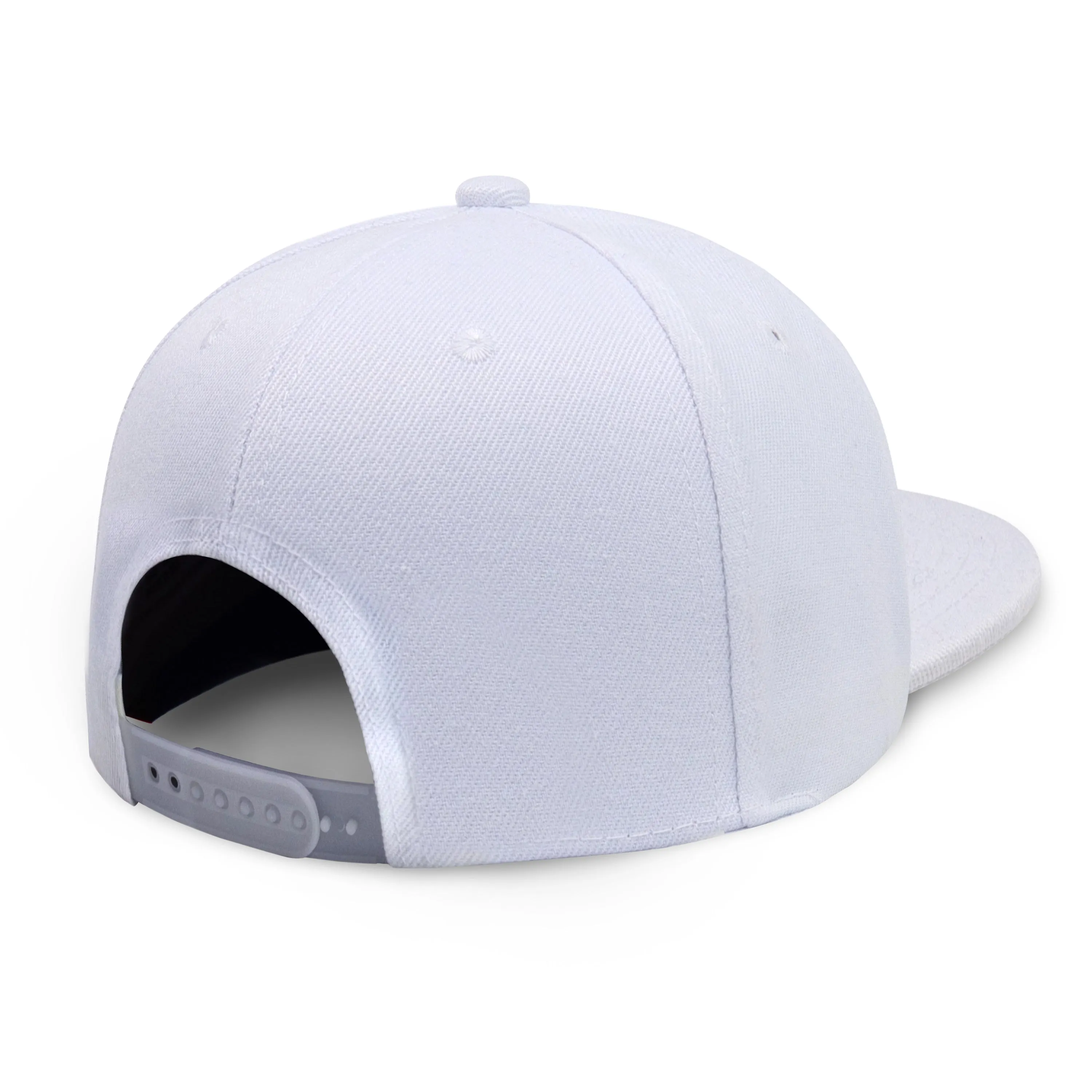 Plain Snapback Flat Cap