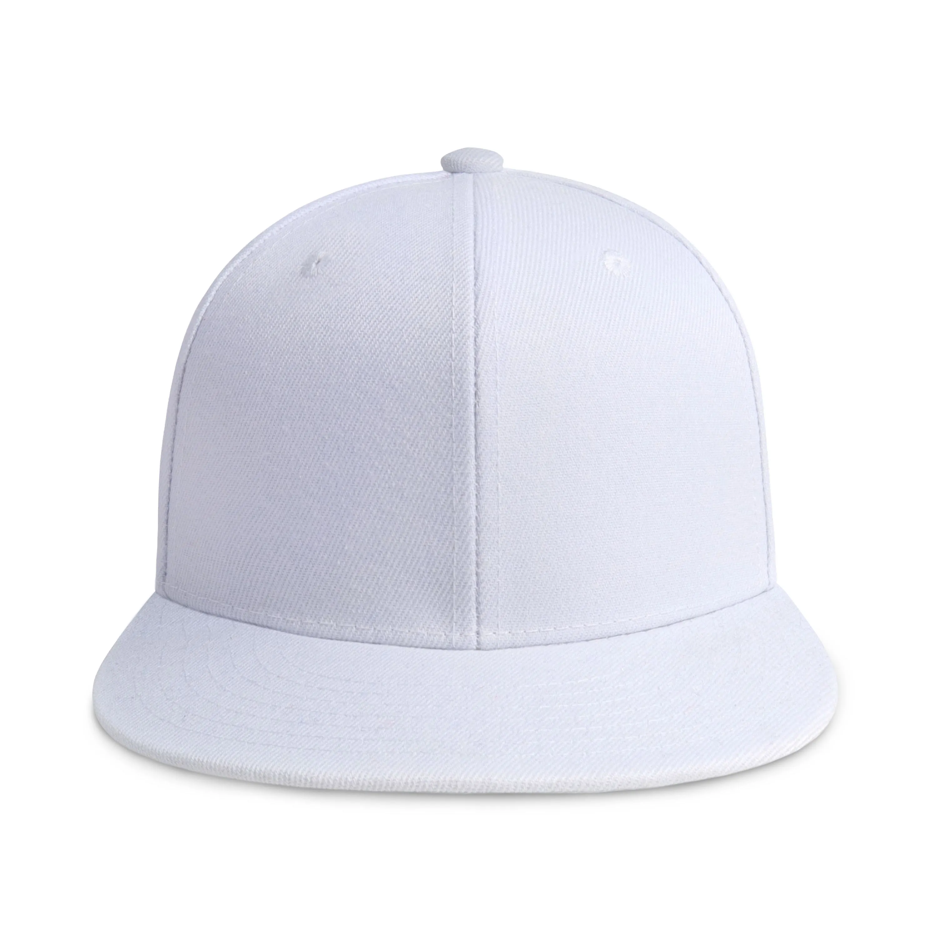 Plain Snapback Flat Cap