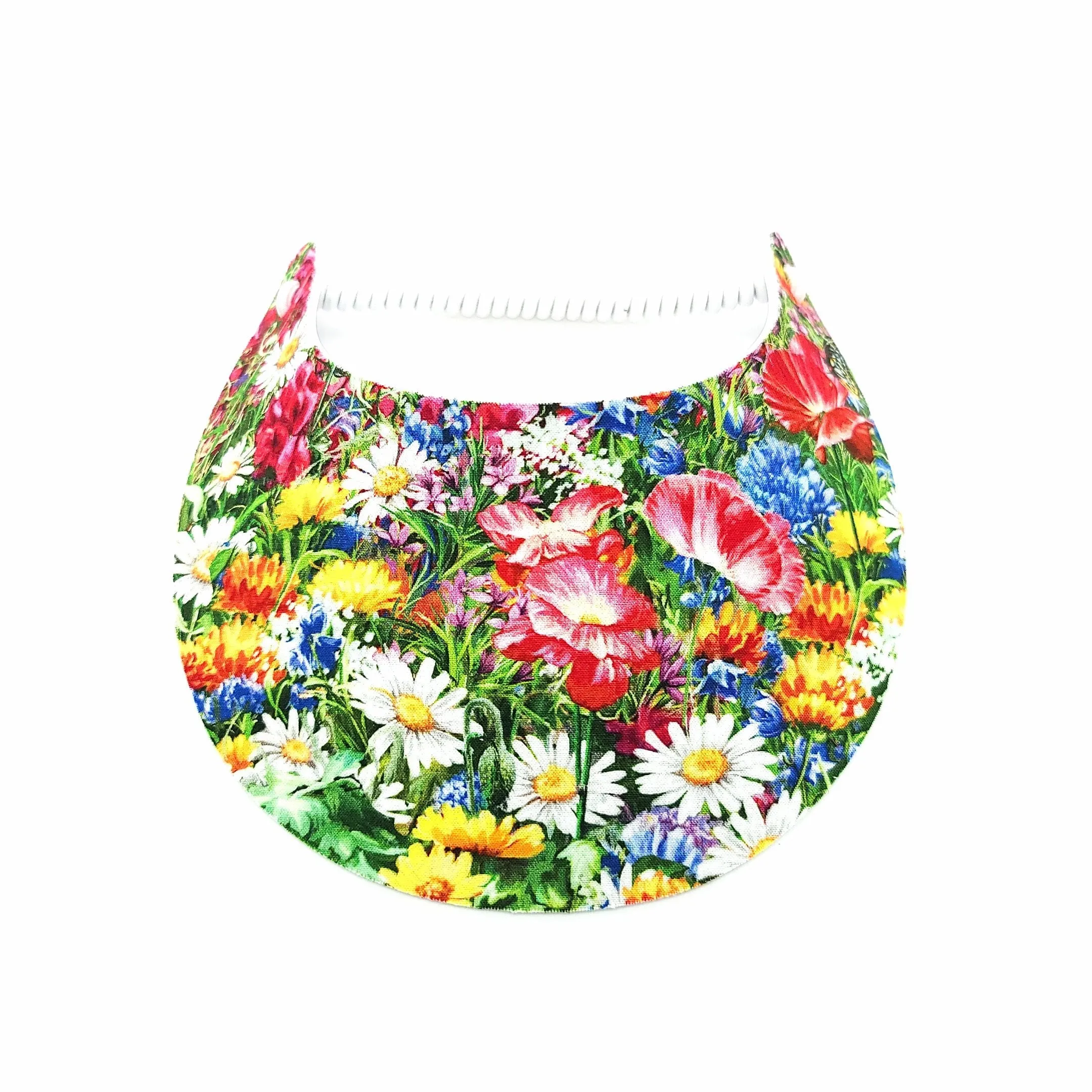 Pretty Flowers Foam Sun Visor