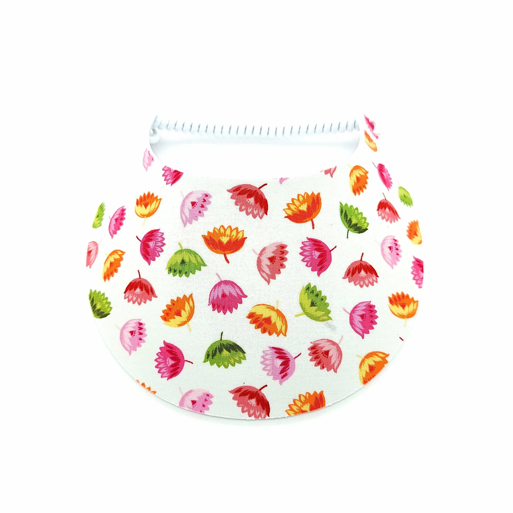 Pretty Flowers Foam Sun Visor