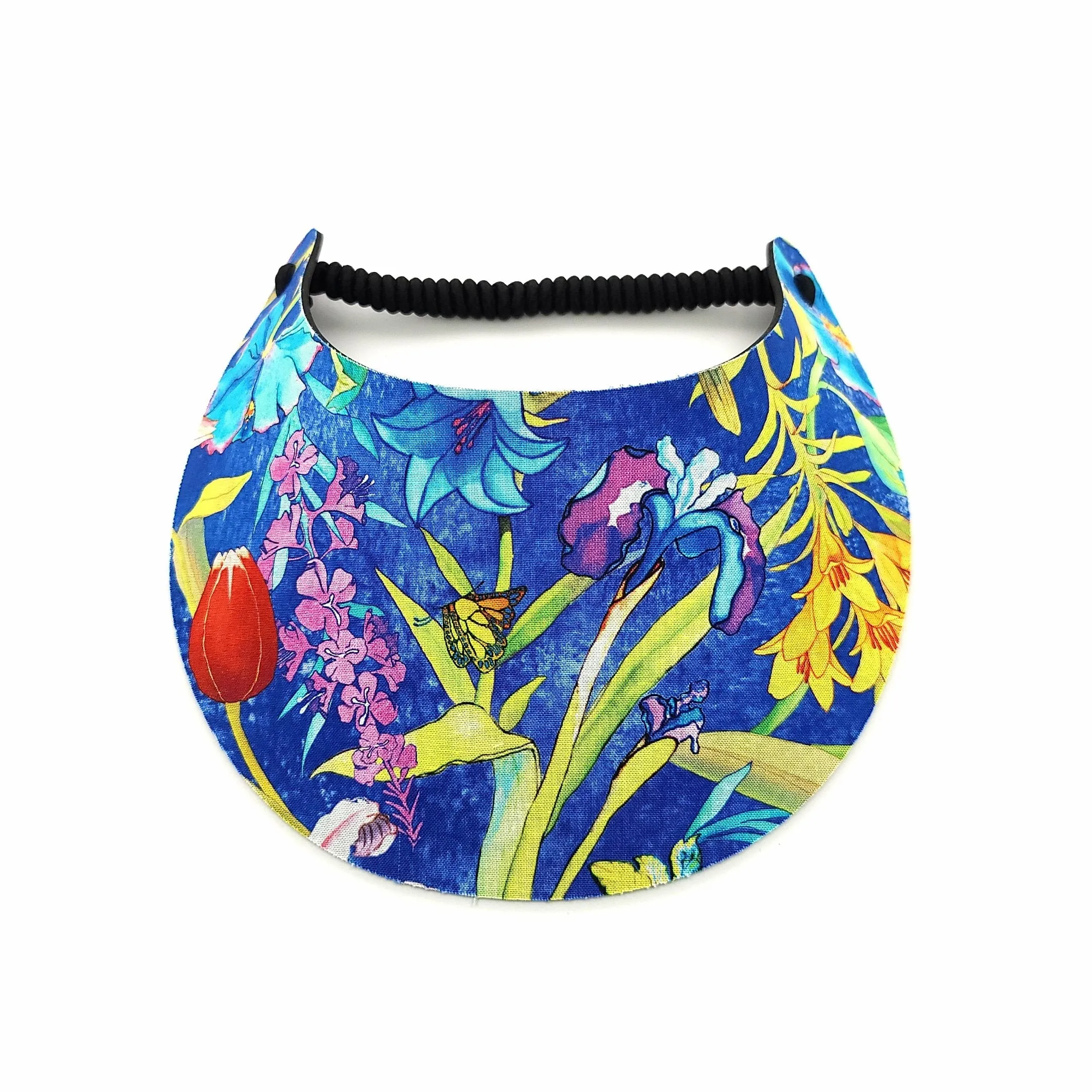 Pretty Flowers Foam Sun Visor
