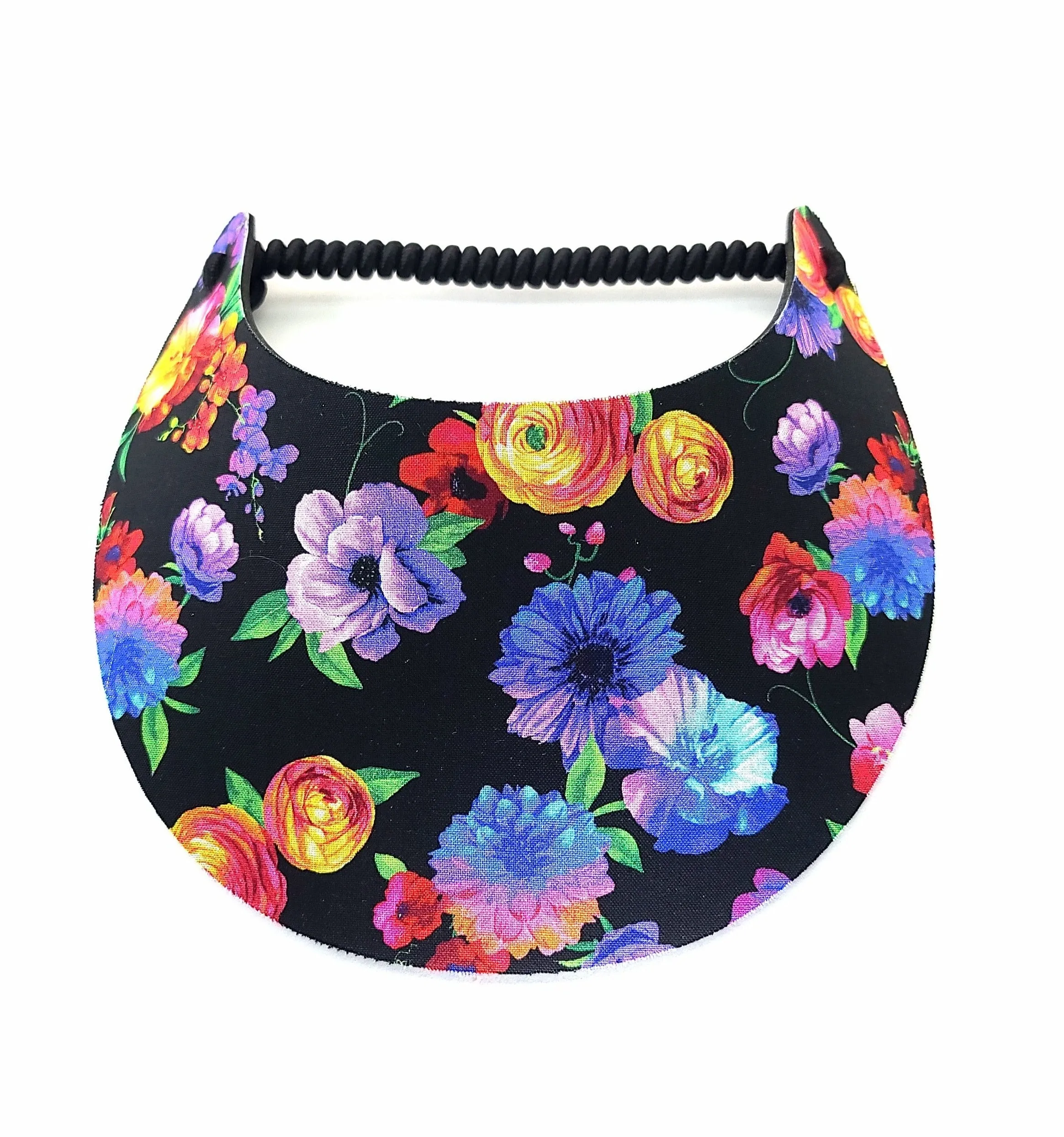 Pretty Flowers Foam Sun Visor