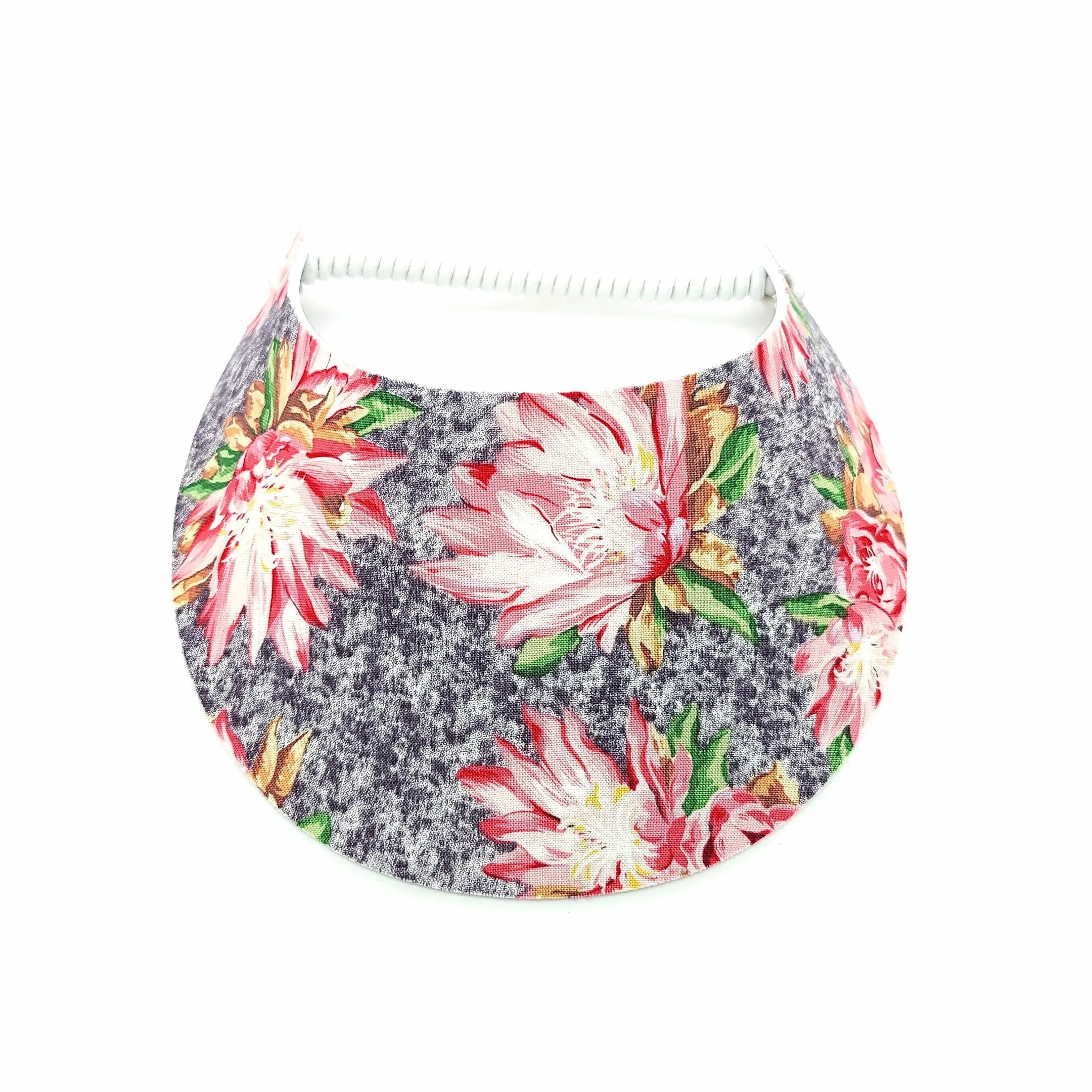 Pretty Flowers Foam Sun Visor