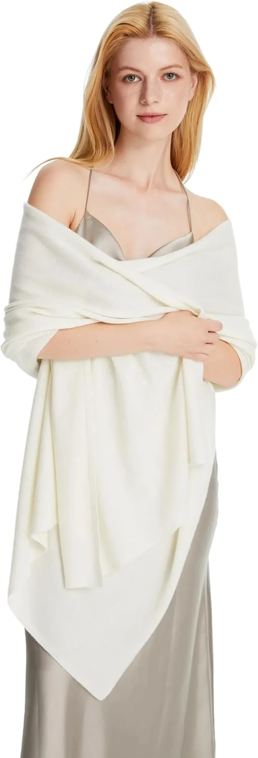 Seasons Comfort 100% Cashmere Stole, Finer, Softer, Lighter
