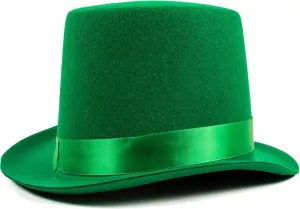 St. Patrick's Day Green Leprechaun Top Hat Costume Accessory
