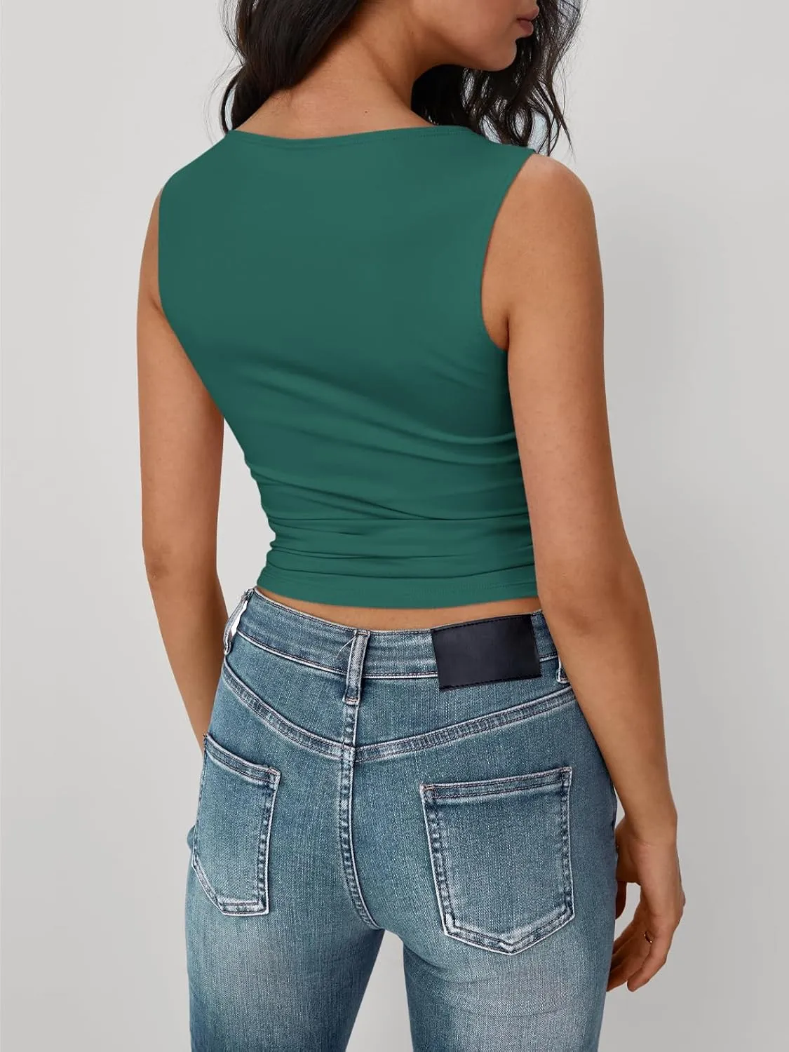 Trendy Queen Women Going Out Summer Tank Tops Spring Casual Basic Cute 2025 Sleeveless Shirt Vacation Fashion Outfit Clothes