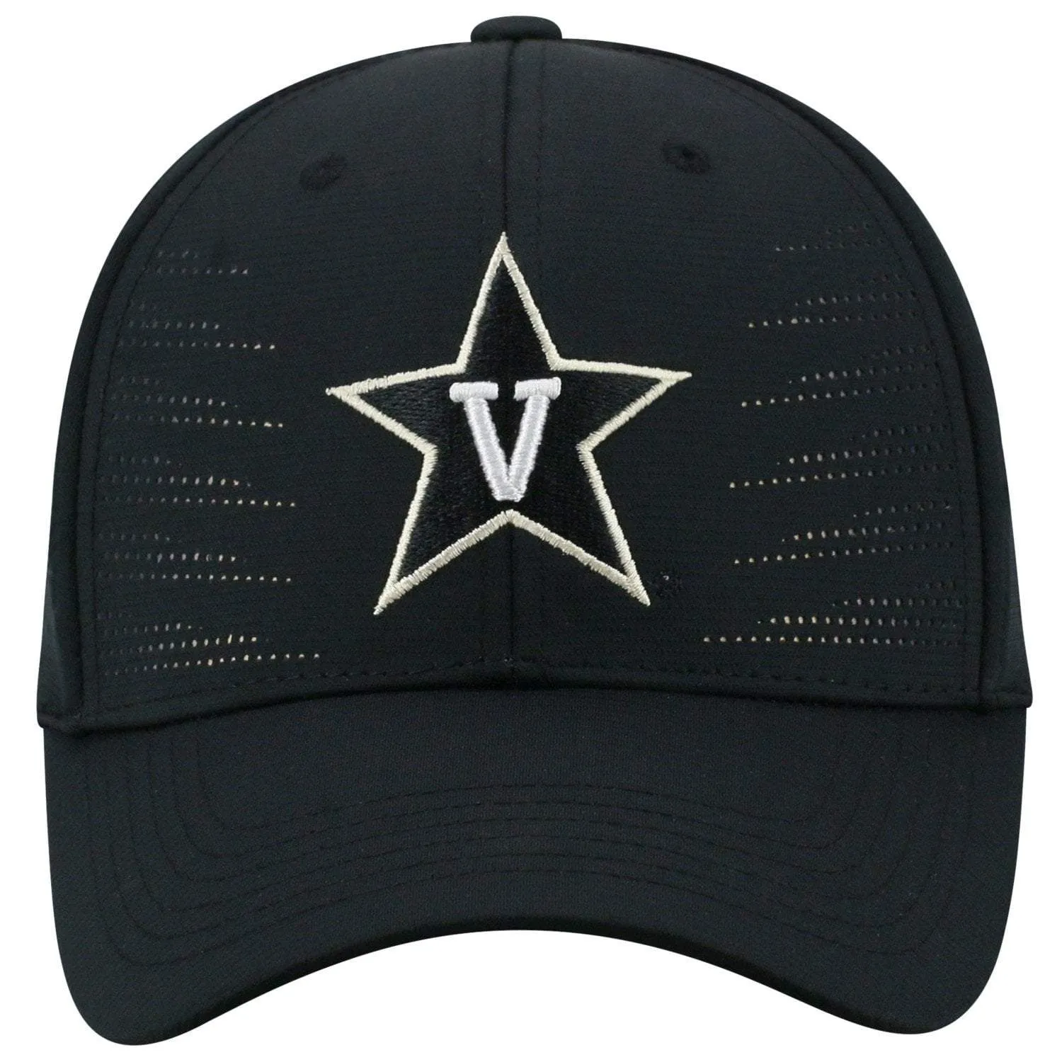 Vanderbilt Commodores TOW Black "Dazed" Structured Flexfit Hat Cap