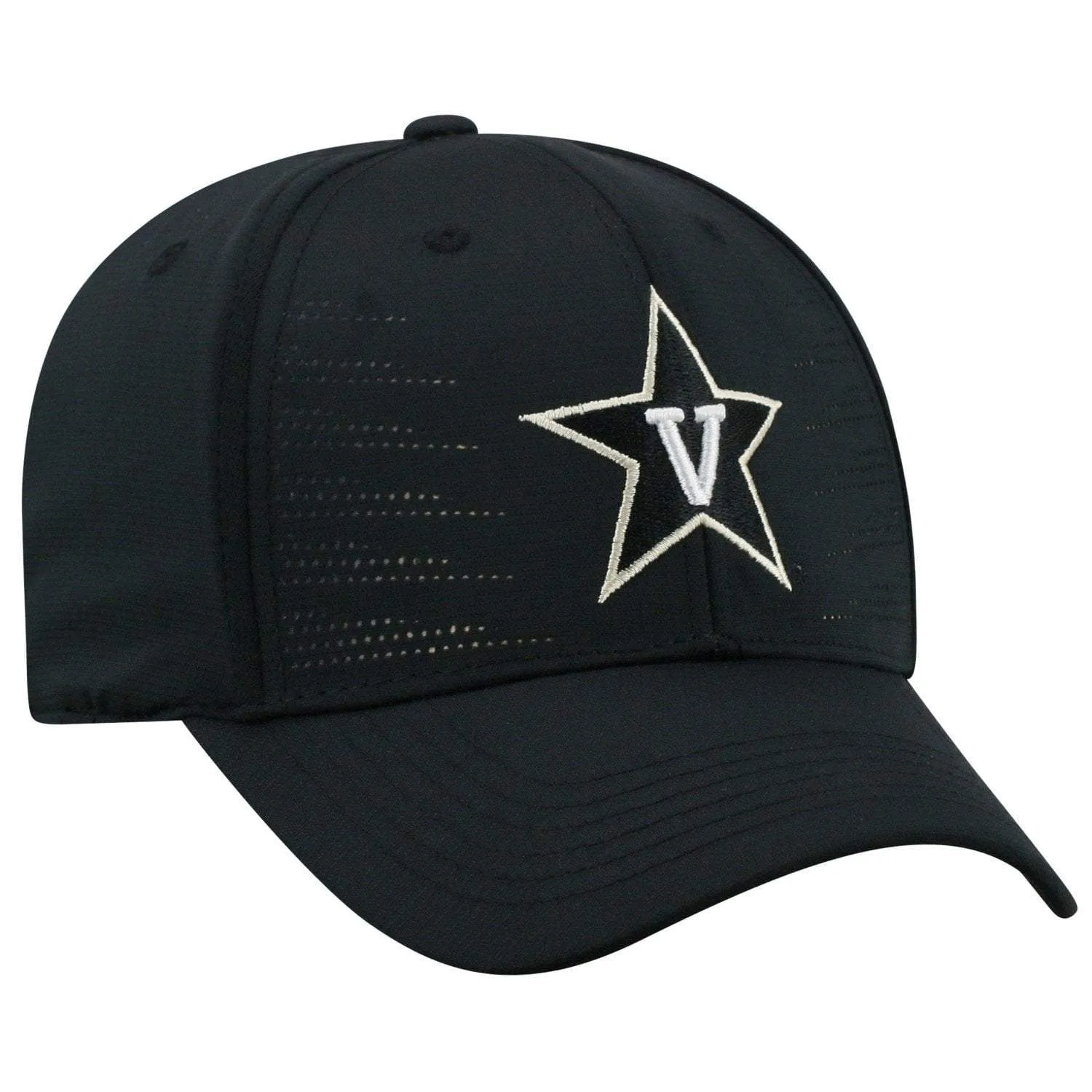 Vanderbilt Commodores TOW Black "Dazed" Structured Flexfit Hat Cap