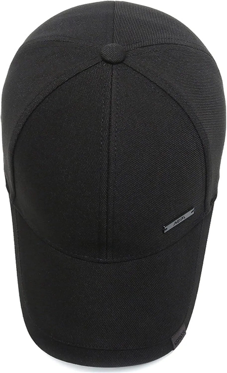 Vintage Cotton Dad Hat with Double Layer Peaks Adjustable Baseball Cap Trendy Trucker Hat for Mens Headwear