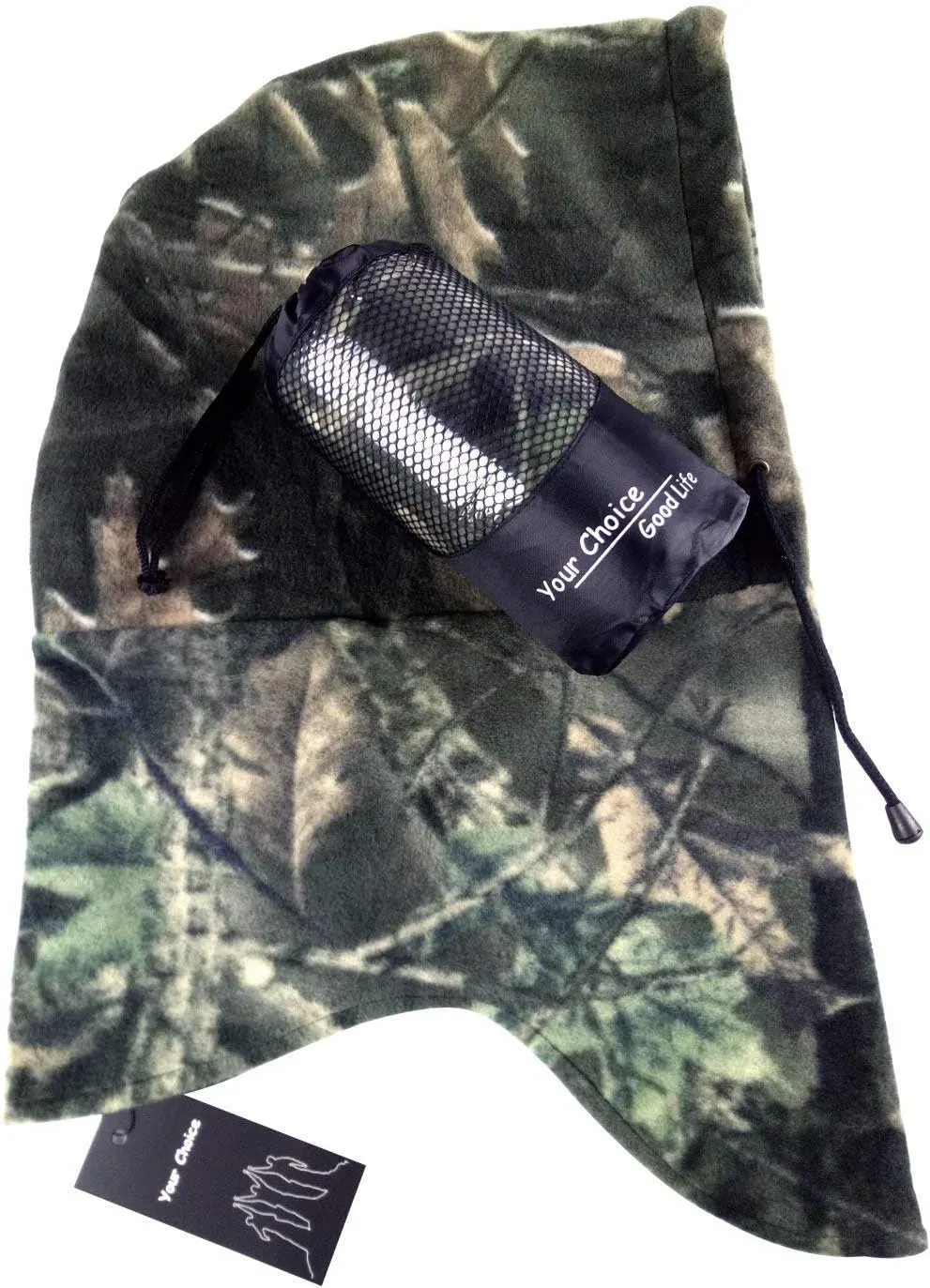 Your Choice Hunting Face Mask, Camo Balaclava Face Mask for Cold Weather, Hunting Gear Gifts for Men Women