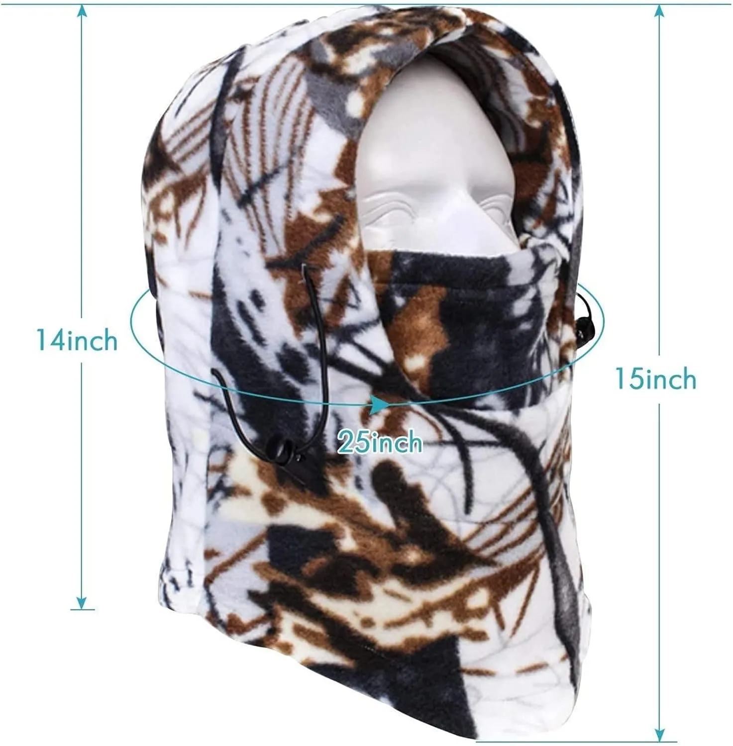 Your Choice Hunting Face Mask, Camo Balaclava Face Mask for Cold Weather, Hunting Gear Gifts for Men Women