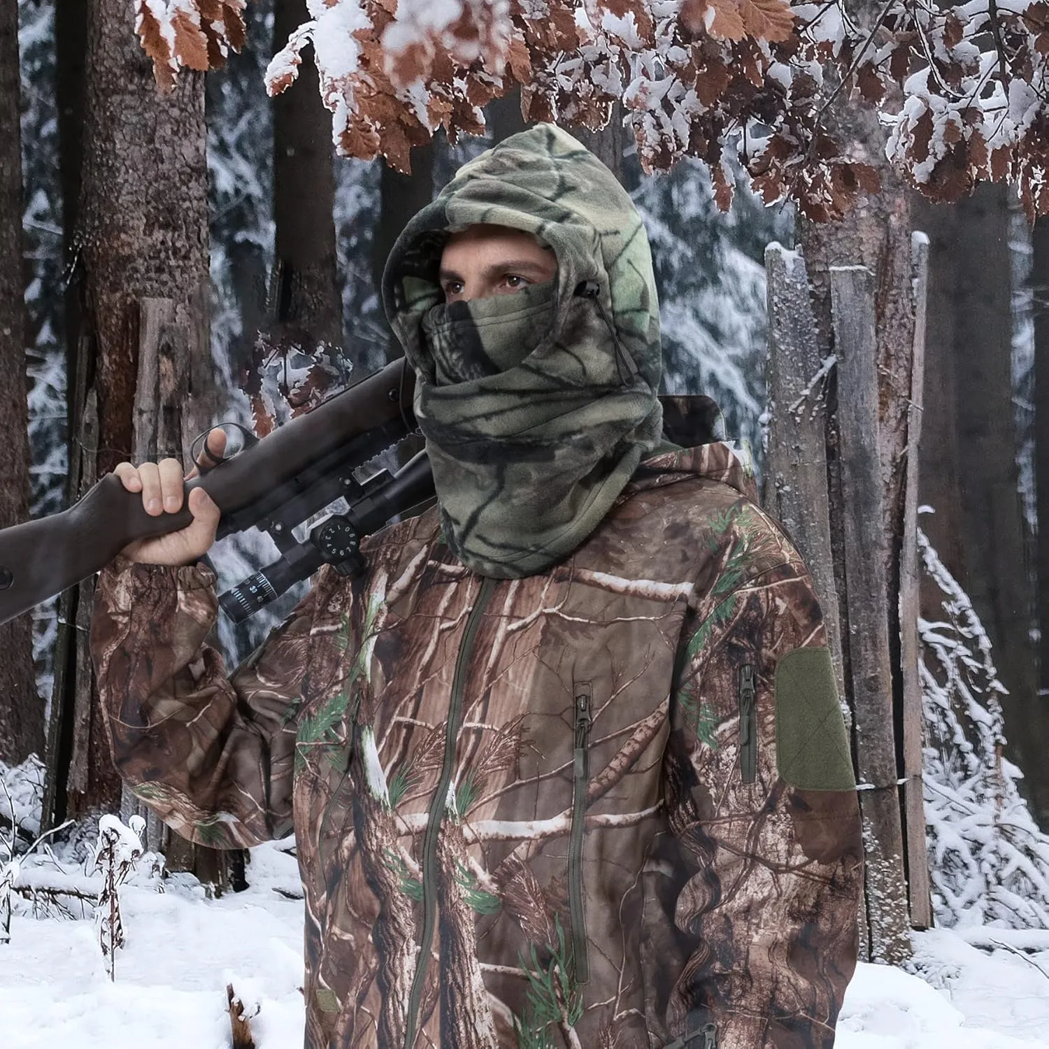 Your Choice Hunting Face Mask, Camo Balaclava Face Mask for Cold Weather, Hunting Gear Gifts for Men Women